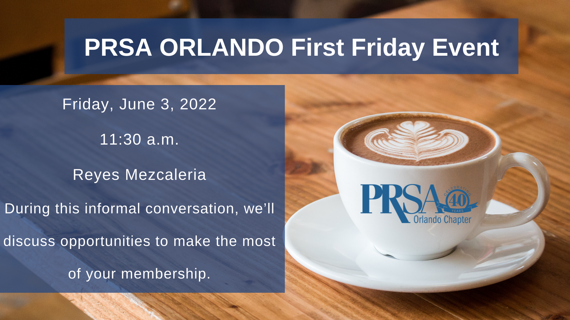 PRSA Orlando “First Fridays” Meetup