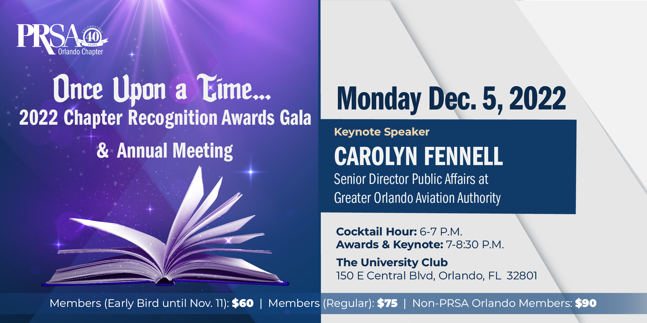 2022 Chapter Recognition Awards Gala & Annual Meeting