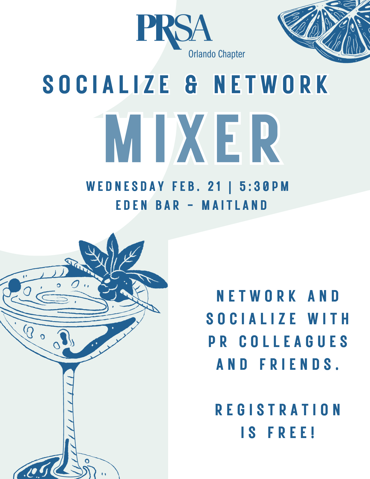 PRSA Orlando’s FREE Mixer