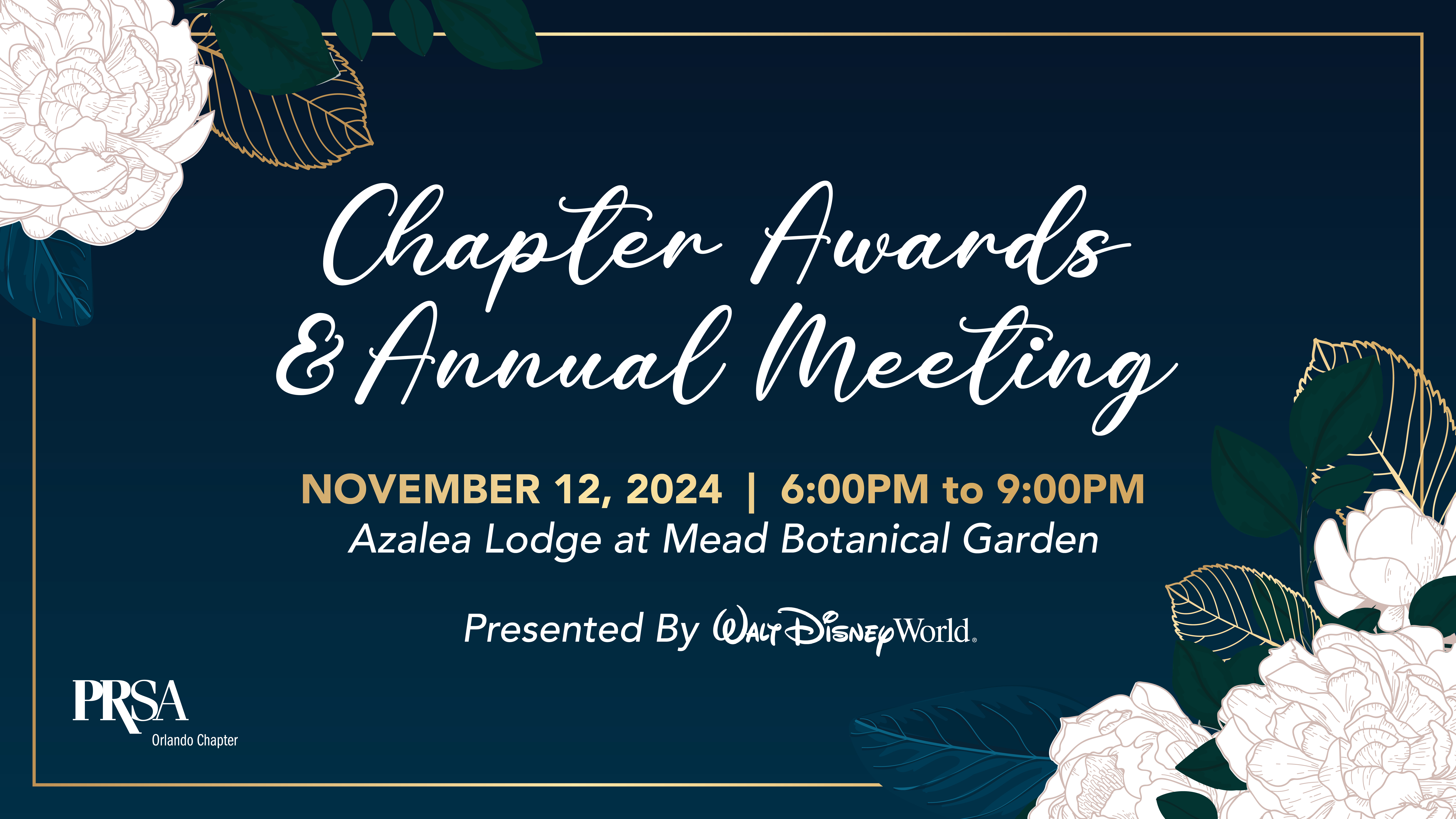 2024 Chapter Recognition Awards Gala & Annual Meeting