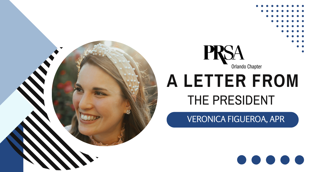 A Letter from the President | December 2025 - PRSA Orlando Chapter